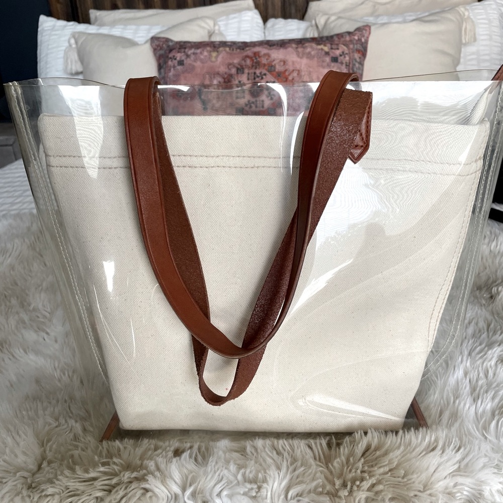 Madewell | medium crystal transport tote